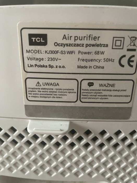 Oczyszczacz powietrza TLC