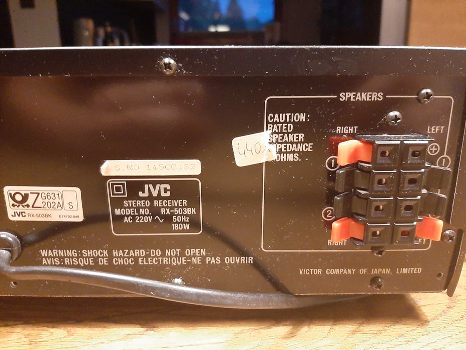 Amplituner stereo JVC RX-503