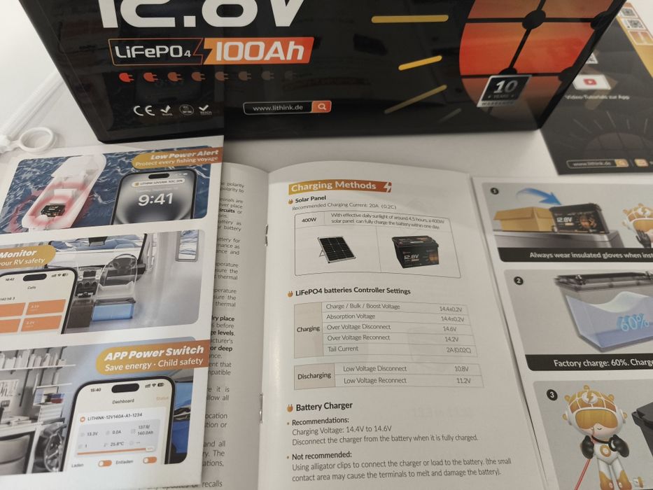 Продам аккомулятор lifepo4 12v-24v. 100aч