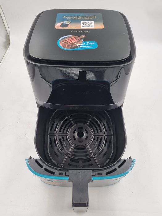 Cecotec frytkownica beztłuszczow full inoxblack pro 55000