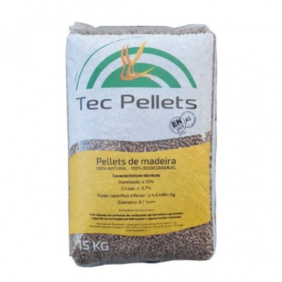 Pellets desde 3,70€ o saco de 15kg