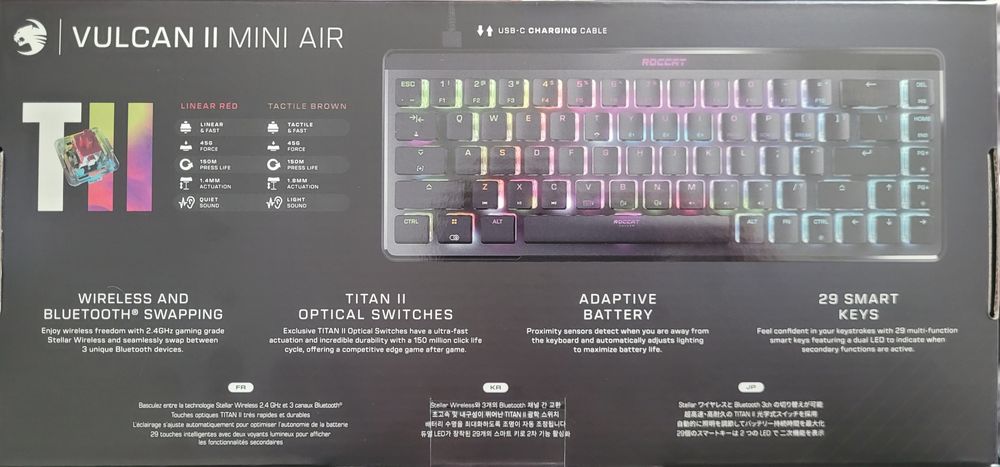 Klawiatura Roccat Vulcan II mini air
