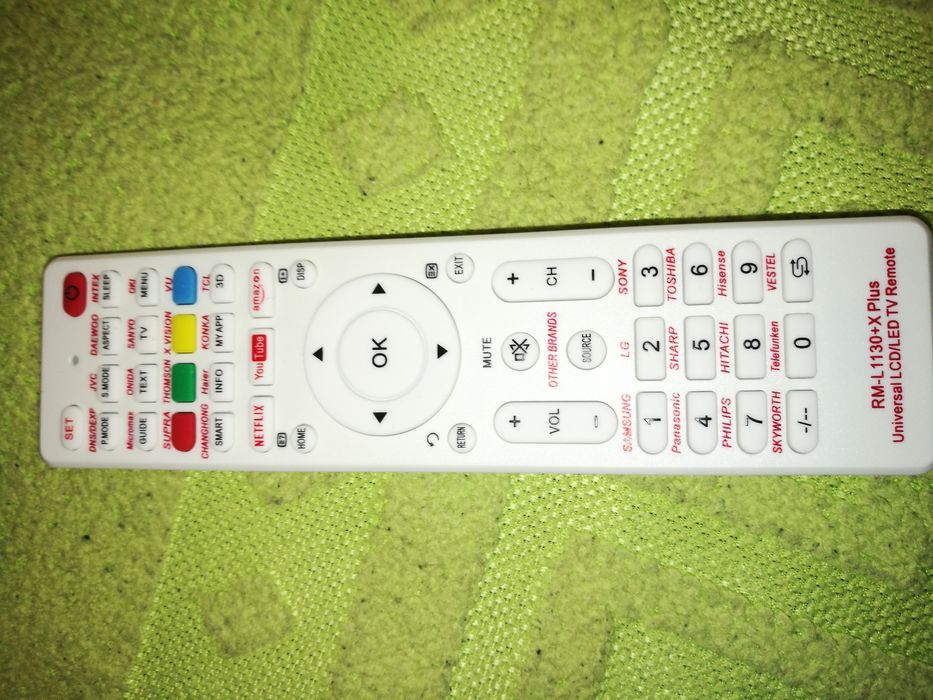 Пульт ТВ универсальный, новый.