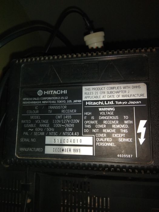 Телевизоры JVC, Hitachi
