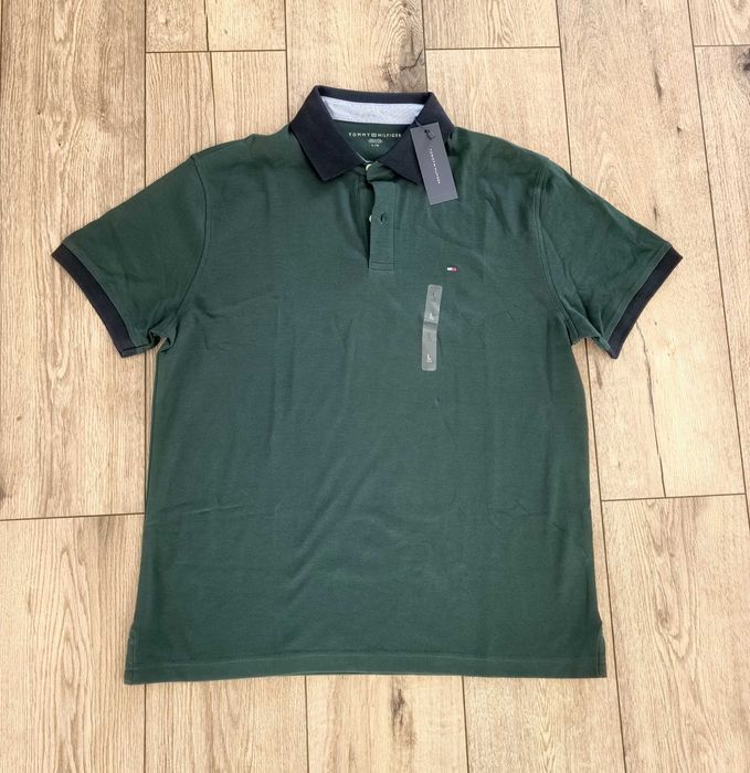 TOMMY HILFIGER koszulka polo męska ORYGINALNA, nowa,  L XL