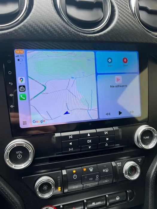 Rádio Ford Mustang 14-20 Android 14 com GPS