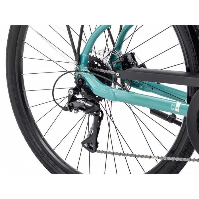 Rower trekkingowy ROMET GAZELA 2.0, 17"(turkusowy)