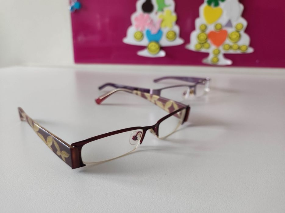 Markowe oprawy okularowe damskie Burberry oprawki okulary cena za 2!!!