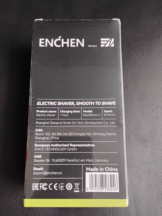 Maszynka Golarka Elektryczna Męska Enchen Blackstone Trymer