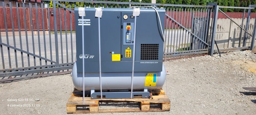 Kompresor sprężarka Atlas copco GX7ff gx 7 ff oszuszacz zbiornik