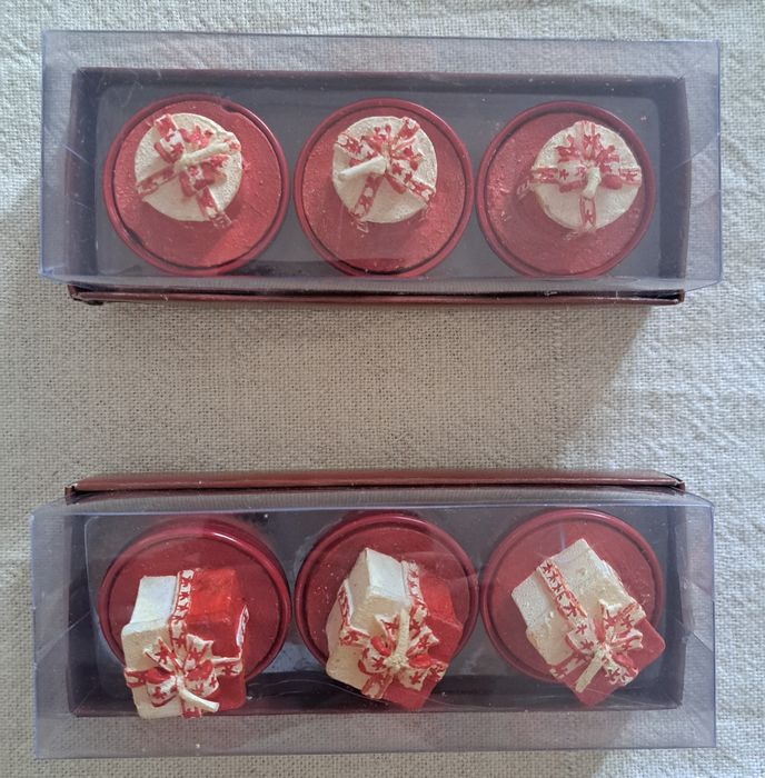 Velas de Natal conj 3