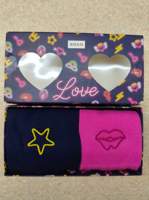 Подарунковий набір шкарпеток Happy Socks, SOXO LOVE, FUN Socks р.36-46