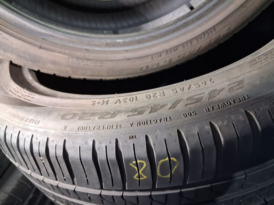 245/45 20 Pirelli Scorpion Zero Шини б/у всесезонні Комплект