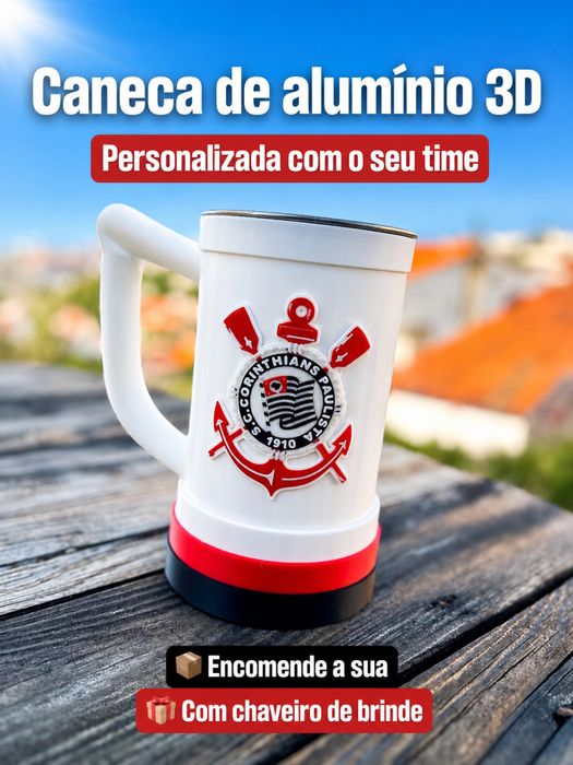 Caneca de time escolha a tua