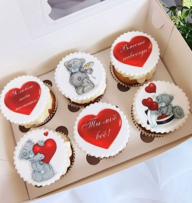 Капкейки на заказ. Подарок на день рождения. На свадьбу. Сладости