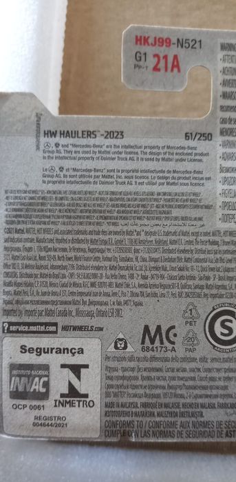 Mercedes-benz unimog 1300 hot wheels