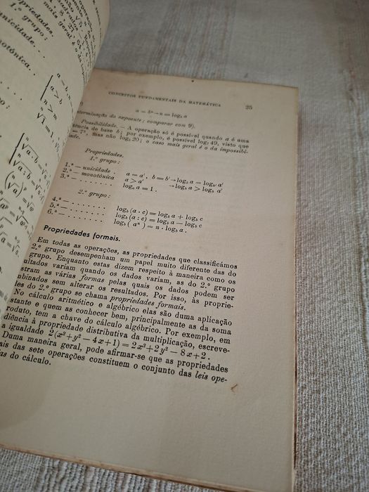 Bento de Jesus Caraça Conceitos Fundamentais de Matemática