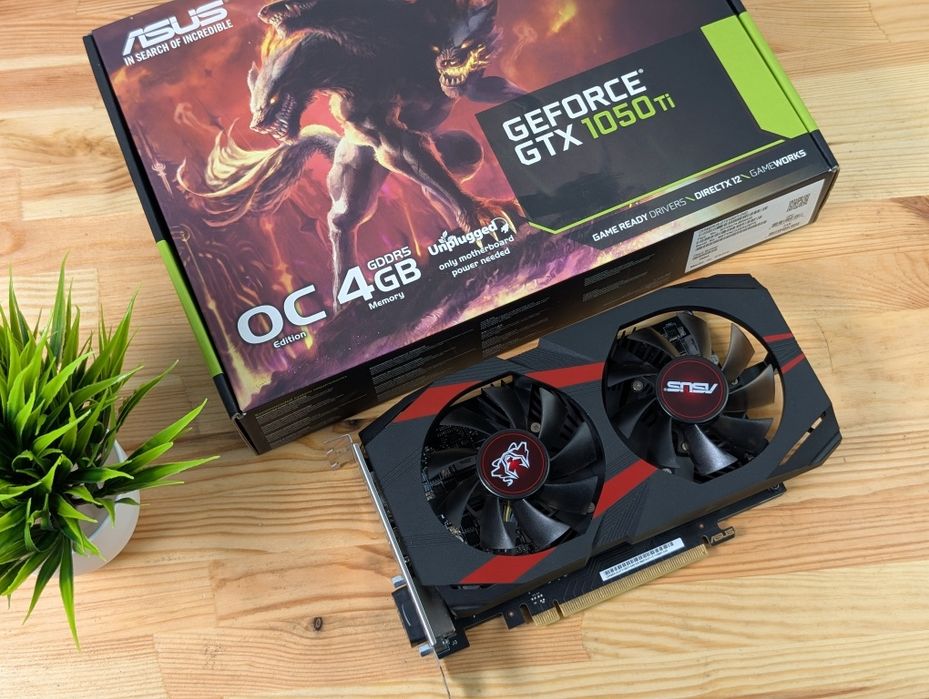 Відеокарта ASUS CERBERUS GTX 1050Ti 4GB (GDDR5) Гарантія | XPLAY