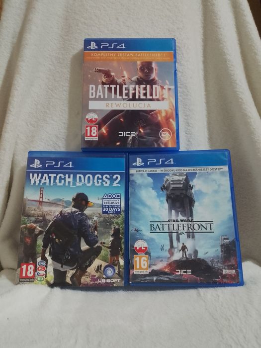 Trzypak Gier stzrelankowych super okazja