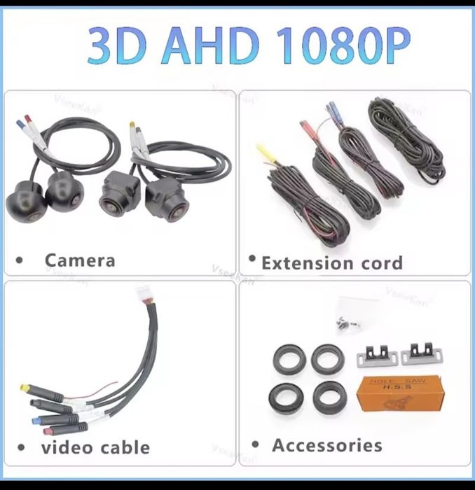 Vendo câmaras 360 para radio android