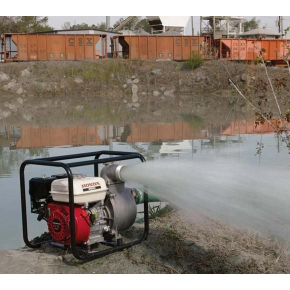 Мотопомпа Откачка воды из затопленых помещений