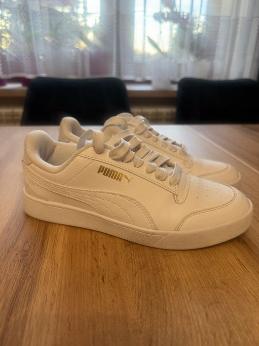 Buty sneakersy damskie puma biale