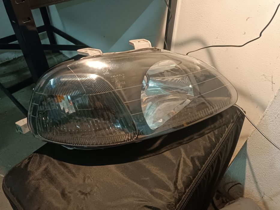 Faróis fundo negro Civic EK96-98