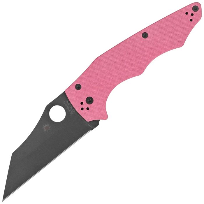 Nóż składany Spyderco Yojumbo Sprint Run Pink G10, Black (C253GPNBK)