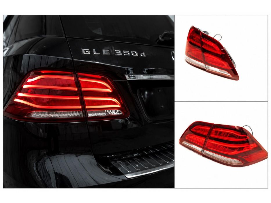 Задние фонари Cixtai для Mercedes GLE/ML класс W166 Поликарбонат (2 шт.)