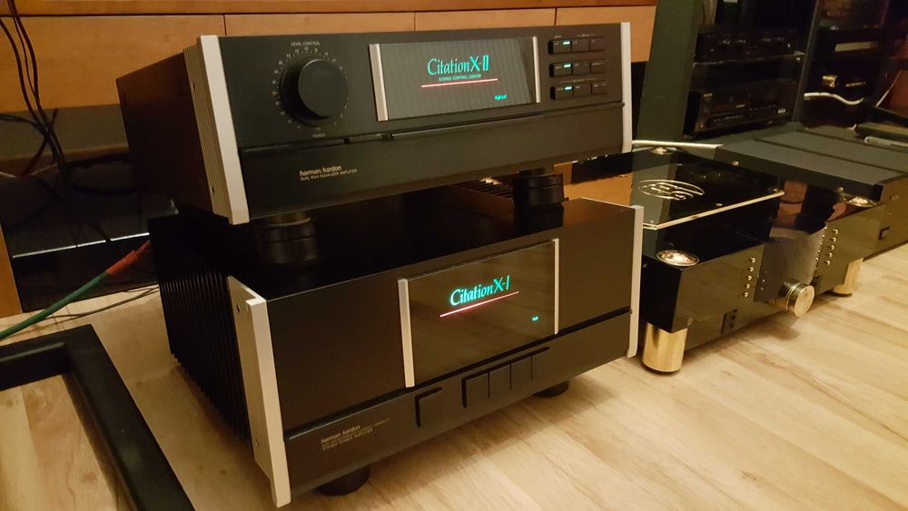 Zestaw stero hi-end wieża Citation X II i Citation X I dźwięk perfekt