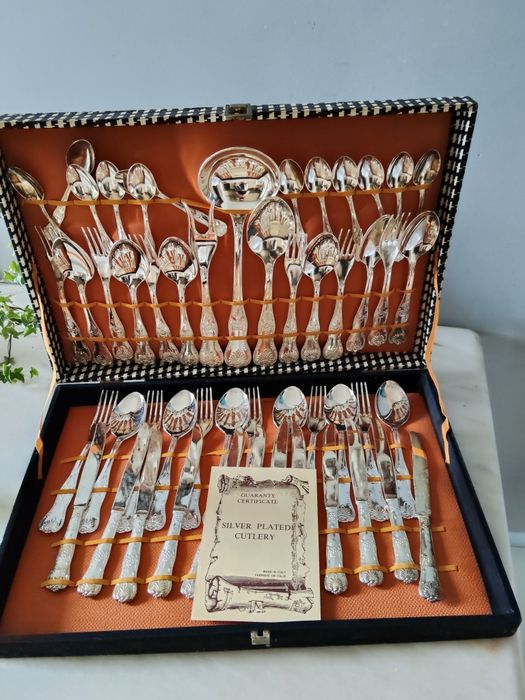 Conjunto talheres Silver Plated