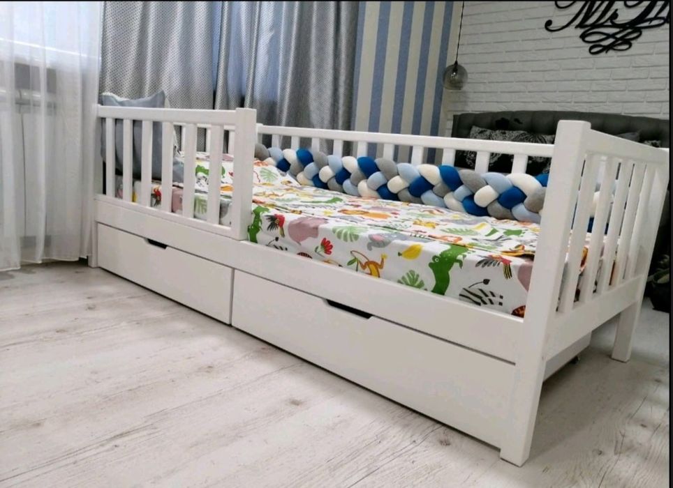 Від виробника! Дитяче ліжко з шухлядами в будь якому розмірі!