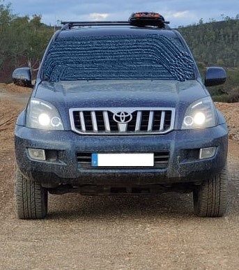 Faróis Land Cruiser 120