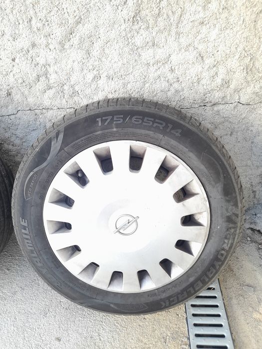 4 jantes 14 de opel corsa como novas