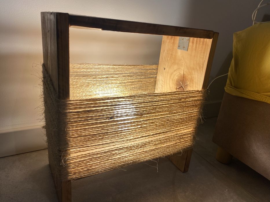 Lampka rustykalna (hand made)