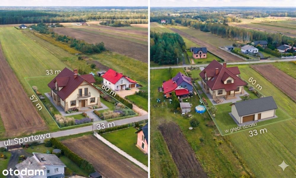 Działka przy lesie oraz w pobliżu zalewu