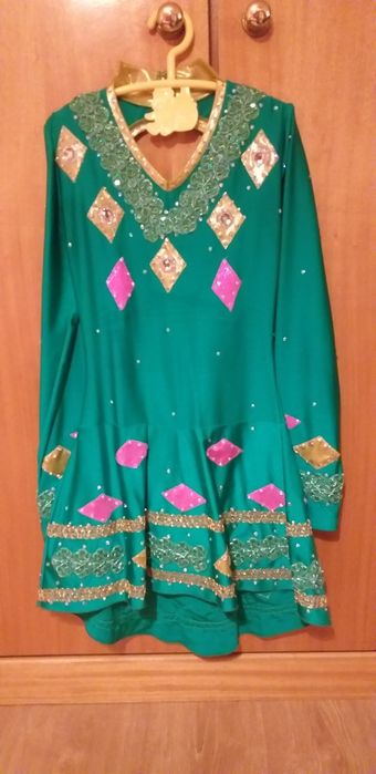 Vestido de patinagem.