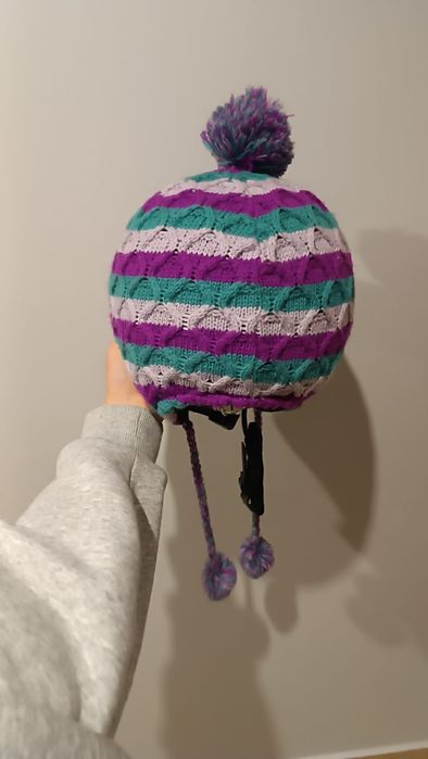 ALPINA – kask narciarski + czapka zimowa | super stan