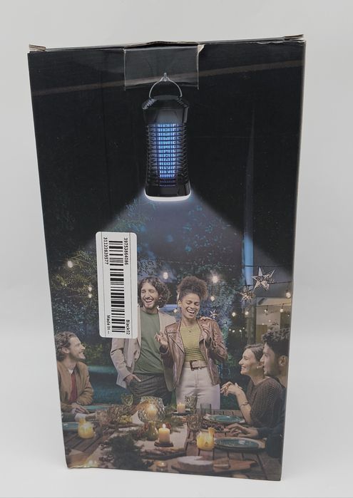 Elektryczna lampa na komary muchy światło LED