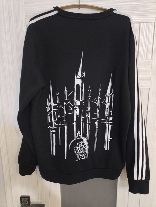 Adidas, custom, Адидас, киберсигилизм, кофта