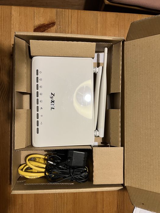 Sprzedam używany bezprzeeodowy router N ZyXEL NBG-418N