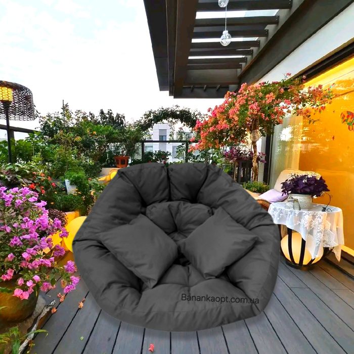 крісло футон матрац 2 в 1 транформер м'яке безкаркасне кресло оустер