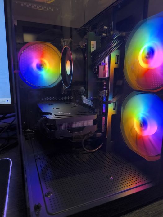 Pc Gaming R5 4060RTX + Ecrã + Periféricos 3x Sem Juros
