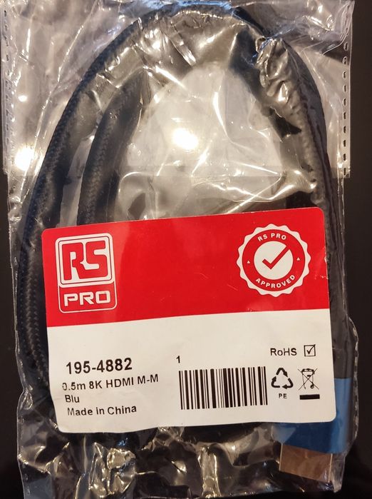 Cabo HDMI macho-macho 0.5m