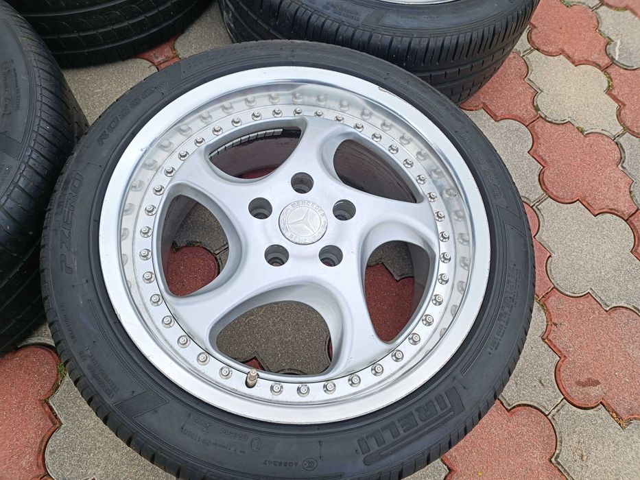 ARTEC PZ TURBO 17'' 5x112 8,5j ET54 + dystanse 30mm, BBS OZ Custom