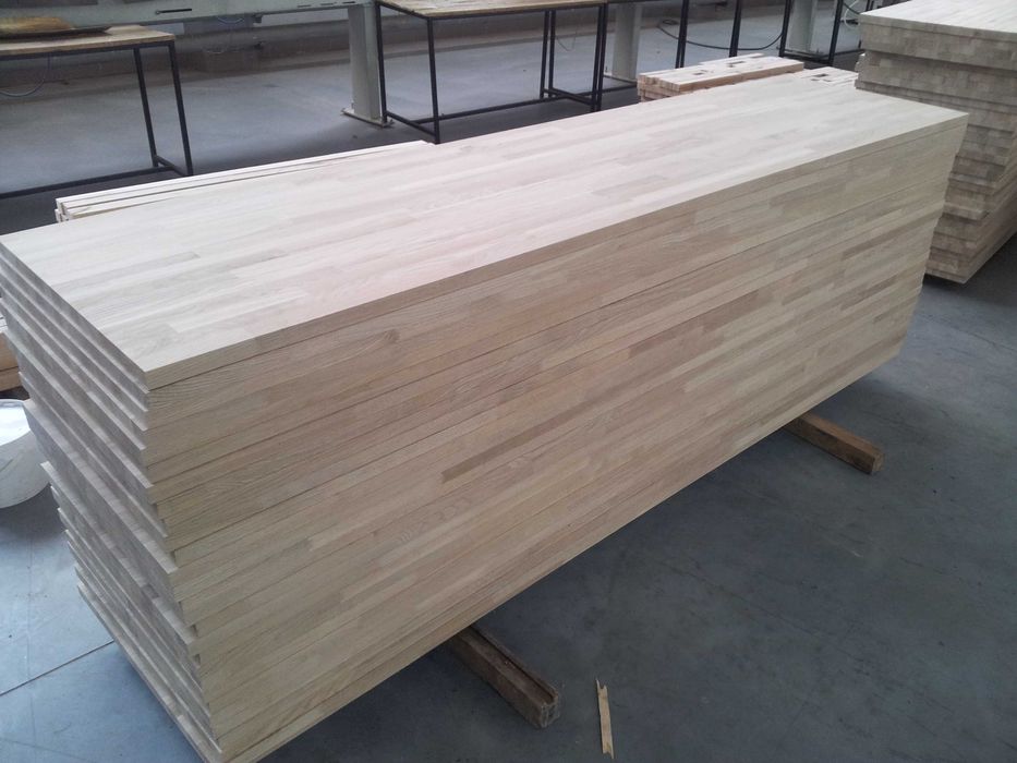 Blat drewniany  dębowy Blat Dąb 30x700x4200mm