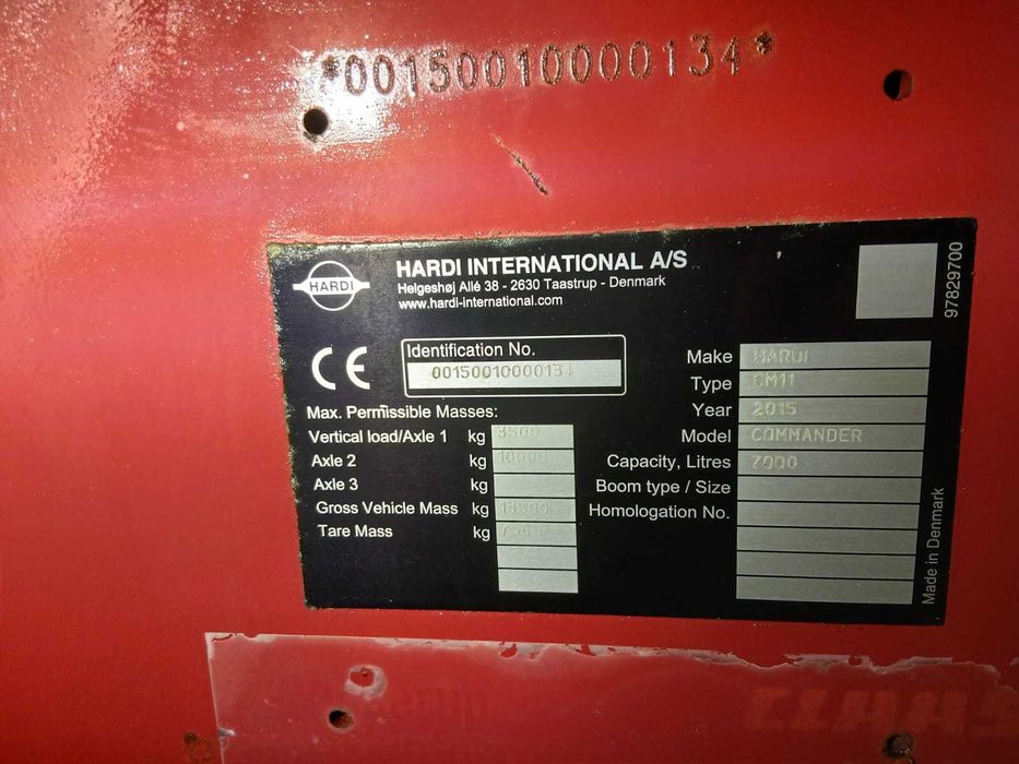 Opryskiwacz Hardi Commander TWIN 7000