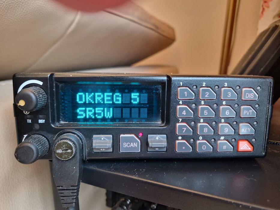 Radiotelefon MACOM/Harris/Ericsson M7100 VHF  zaprogramowany