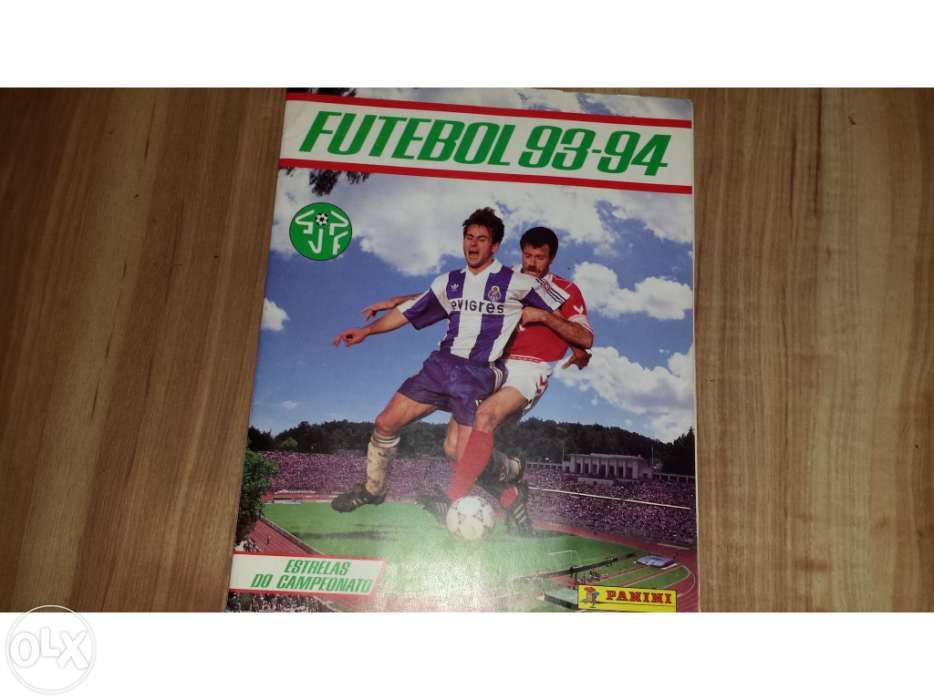 Cadernetas futebol varias