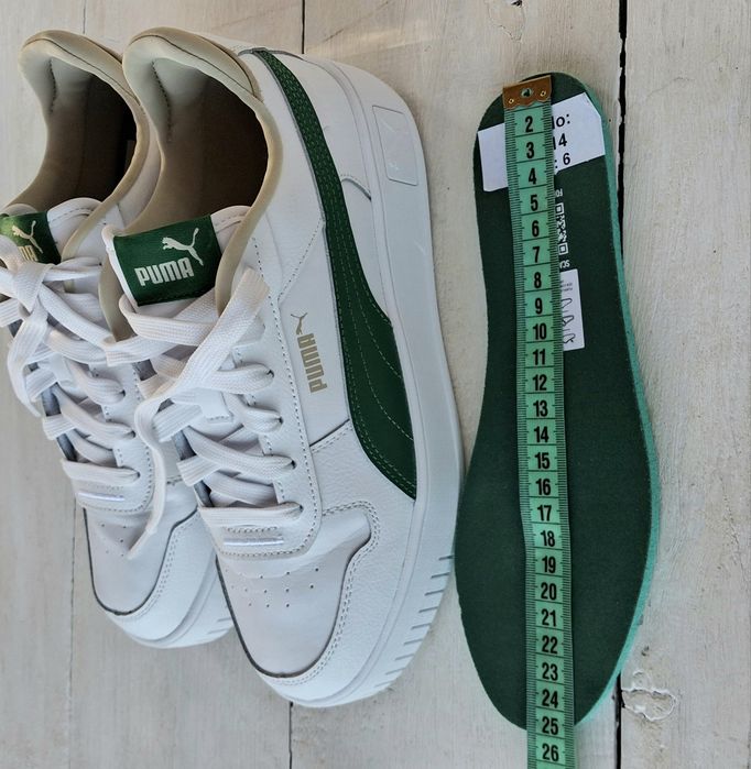 Кросівки Puma (Пума) р.39 білі, нат.шкіра